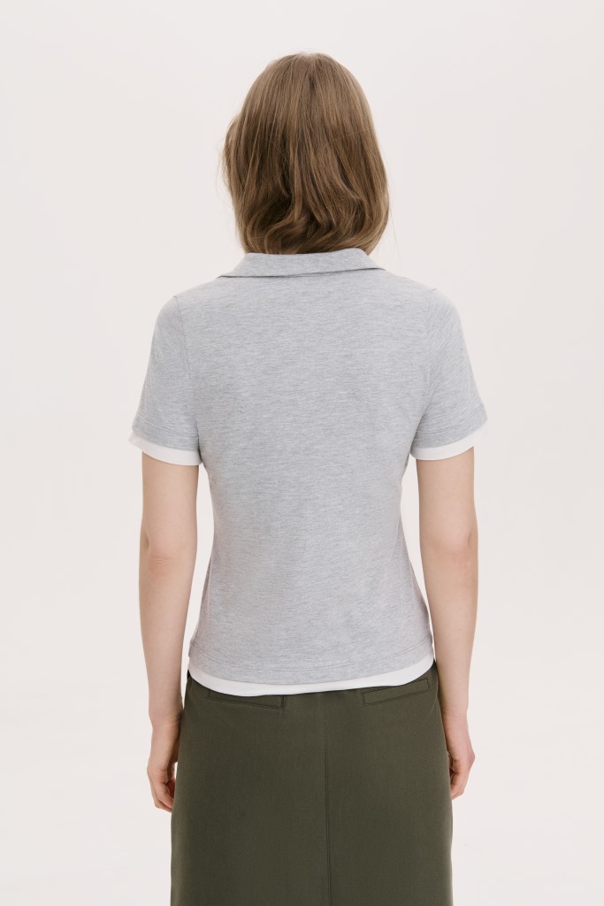 КЛАСИЧНА ФУТБОЛКА-ПОЛО  1271 зображення 2